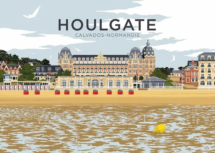 L'air Marin - Au Coeur D'houlgate Διαμέρισμα Houlgate